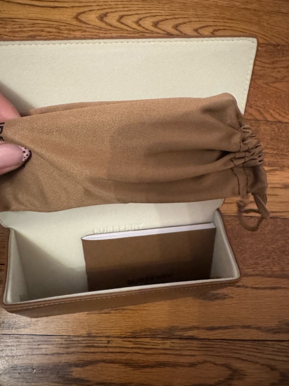 Burberry Tortoiseshell Acetate Sunglasses with Dark Lenses - Picture 6 of 6